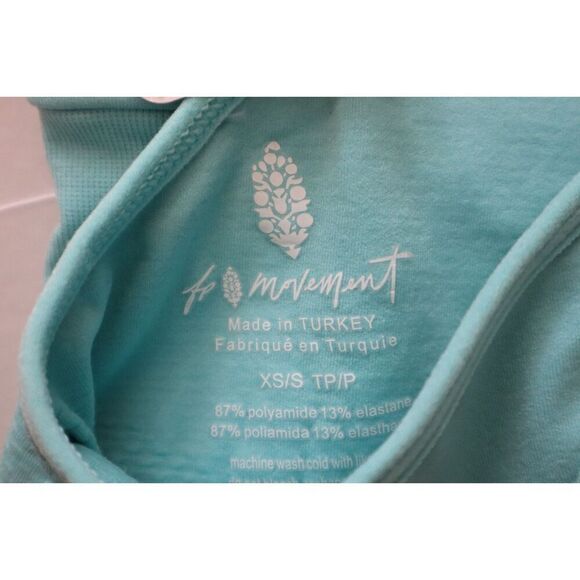 FP Movement x FP OB1631936 Women's Sz XS/S Turquoise Every Single Time Runsie - Picture 4 of 9